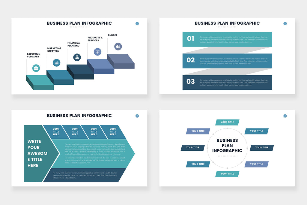 Business Plan Infographics