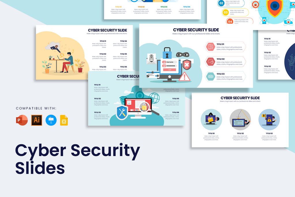 Cybersecurity Infographic Templates