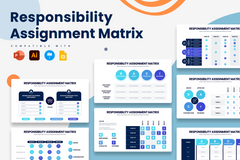 Responsibility Assignment Matrix Infographics